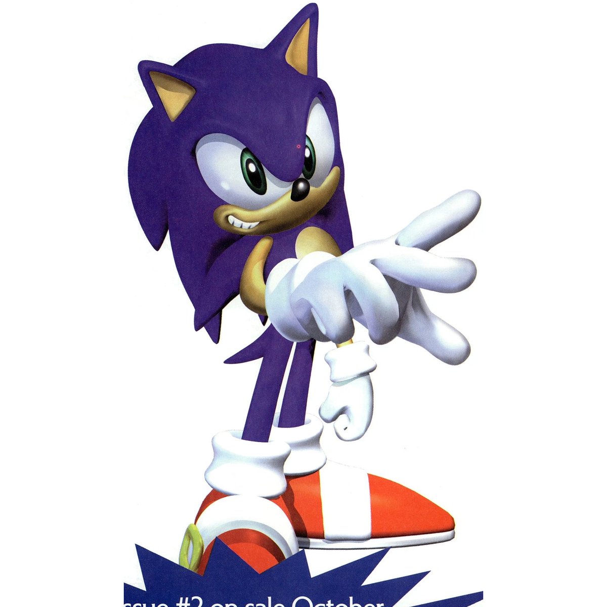 Sonic Adventure rare official art. #SonicTheHedgehog