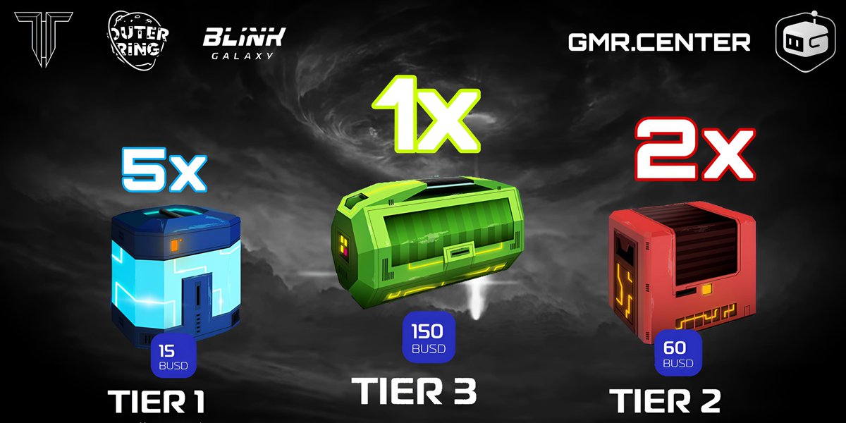 🎮 G a M e R s ! 🎮 We already have a date, time and prizes for our first live on the @GMRCenter platform ✨ 🗓️ DAY: Monday, April 15. ⏲️ TIME: 09:00 PM UTC. 🎁 PRIZE: 1x Lootbox Tier3, 2x Lootbox Tier2 and 5x Lootbox Tier1. 💸 Everything is worth $345. How can you participate
