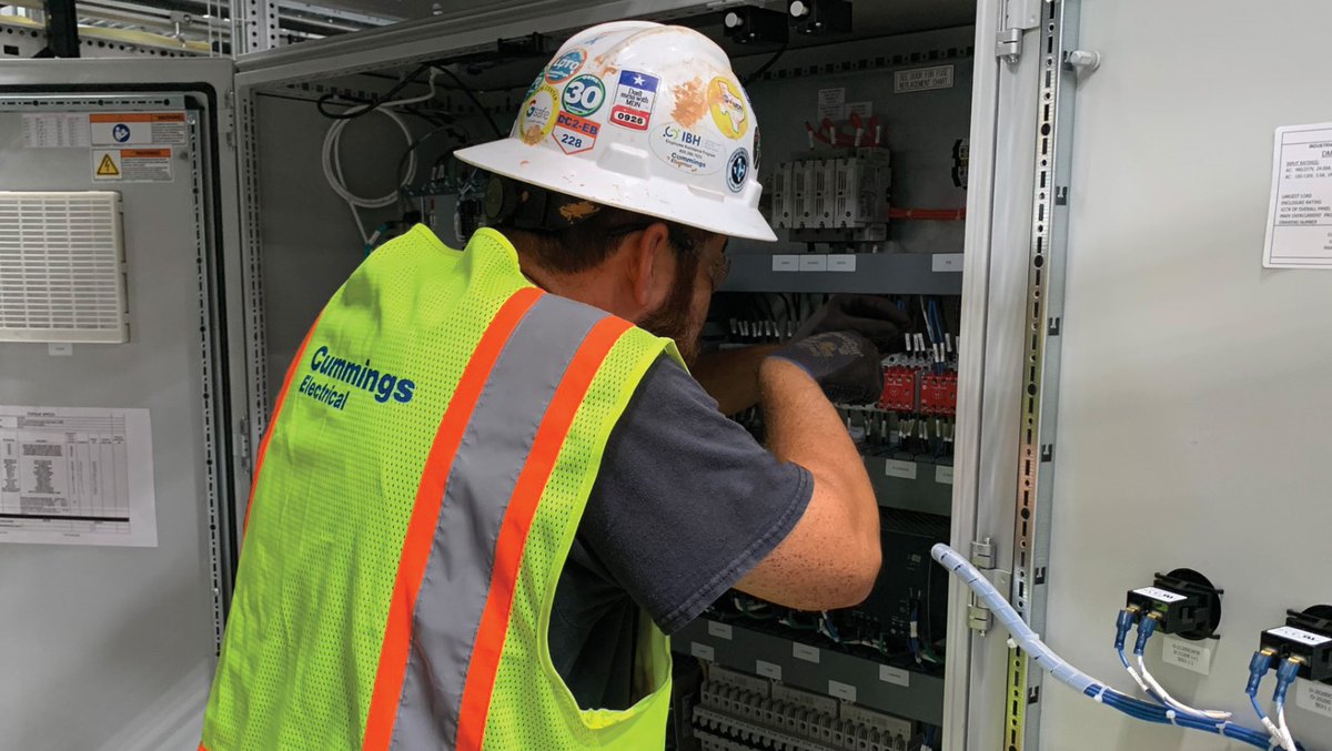 One of the Cummings Electrical cornerstones is to #haveaplan, which plays a vital role in our work. From mapping out circuits and ensuring safety measures to keeping projects on track, a well-thought-out plan keeps everything running smoothly. #cummingselectrical #wiringwednesday