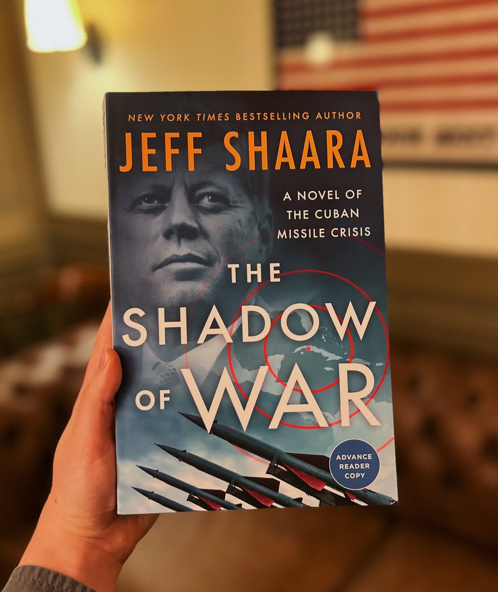 Calling all #historicalfiction fans: From bestselling author #JeffShaara comes the story of rising conflict between the super-powers that gripped the world, a global war that almost happened: The #CubanMissileCrisis. 🇺🇸🔥 THE SHADOW OF WAR is on sale May 14th. #ComingSoon #JFK