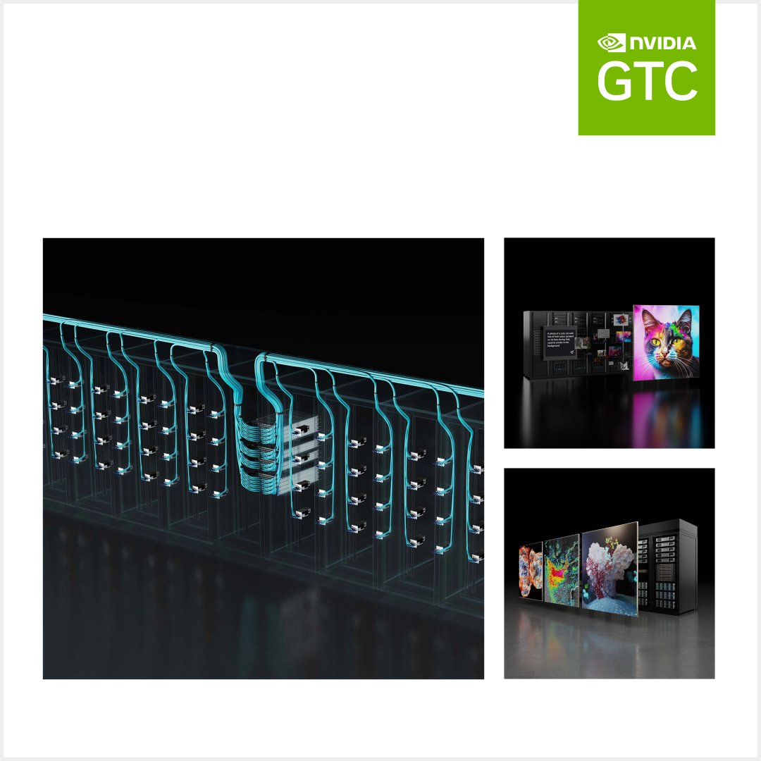 NVIDIANetworkng's tweet image. Data Center and Networking sessions from #GTC24 are now available on-demand. Get caught up on the latest in #NetworkingforAI, learn more about the future of #GenerativeAI in various industries, and much more. Watch now: nvda.ws/3VOmZlf