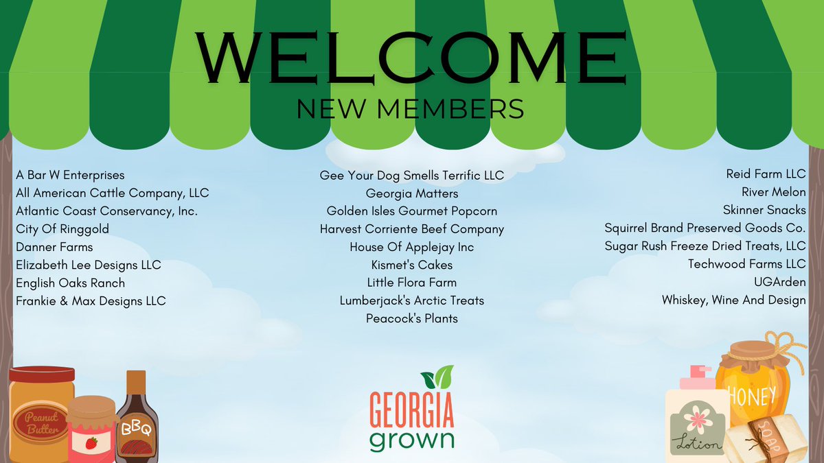 We’re excited to introduce the newest members of the #GeorgiaGrown family! Join us in extending a warm Georgia welcome to our latest additions!