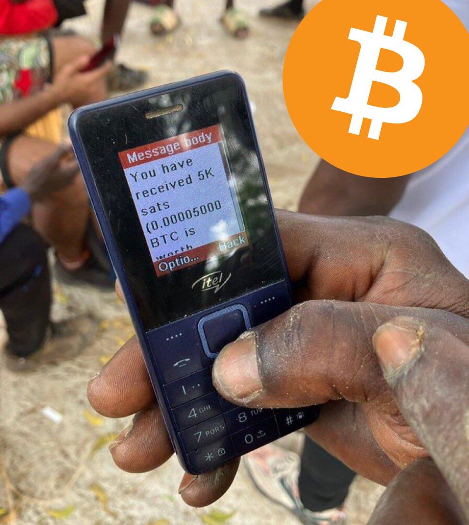 You don't need internet access to use #Bitcoin
