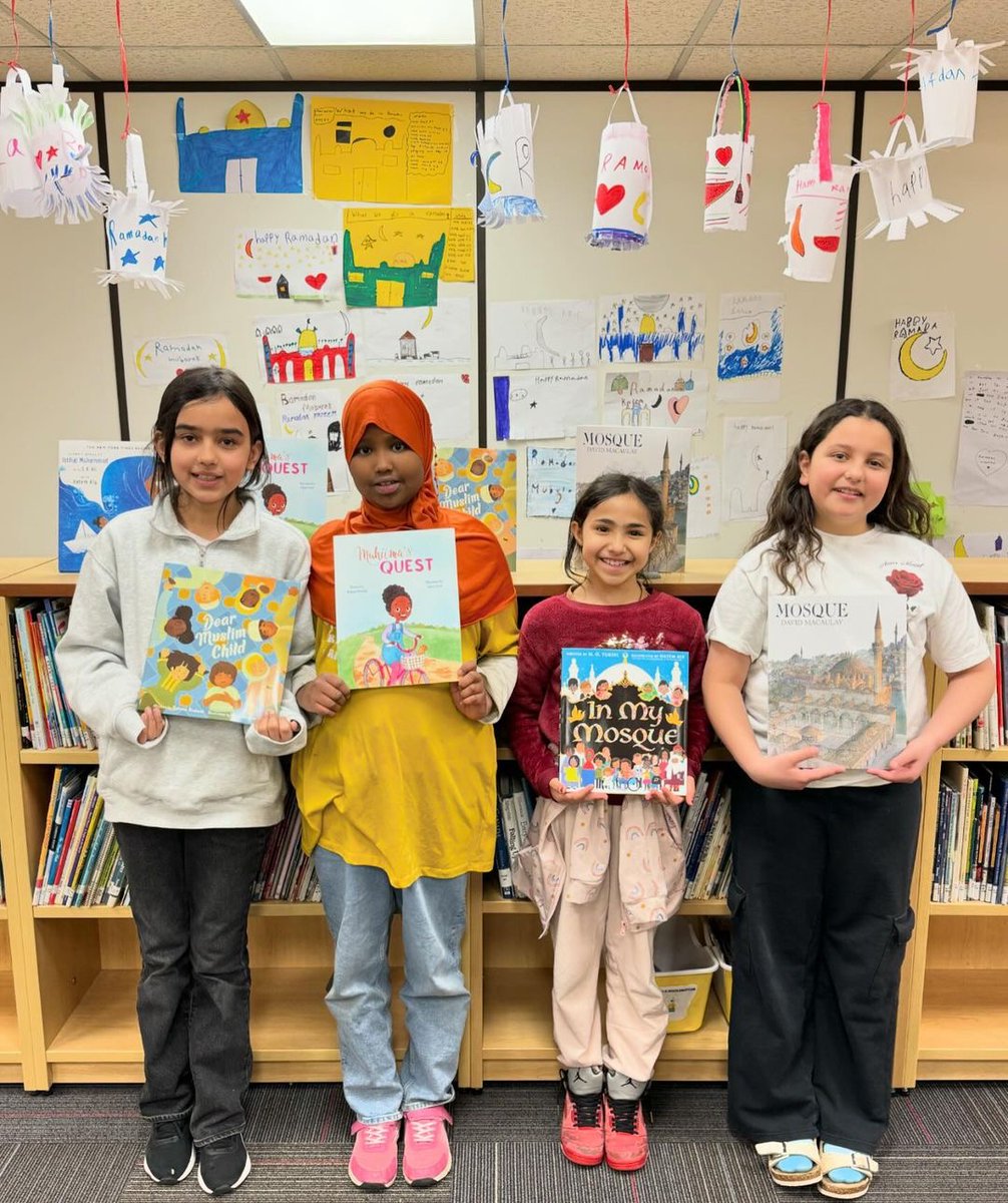 Ramadan Mubarak! From Iftar dinners to arts projects, reading clubs and much more, students had a chance to connect with other #EPSB schools and community leaders. Thanks to all who helped make this a special and educational month! #yeg