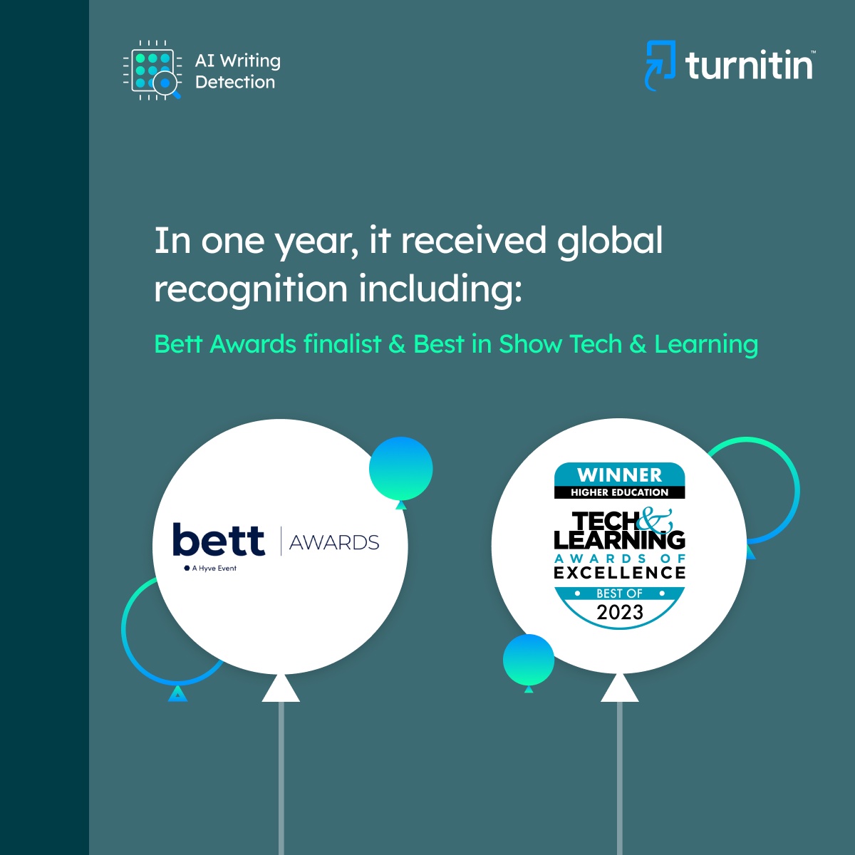 With over 200 million papers reviewed since the launch of Turnitin's #AIWriting detection feature in April 2023, Turnitin's data on the presence of AI writing in student work indicates continued use of AI in writing submissions. turnitin.com/press/press-de… #educationtechnology