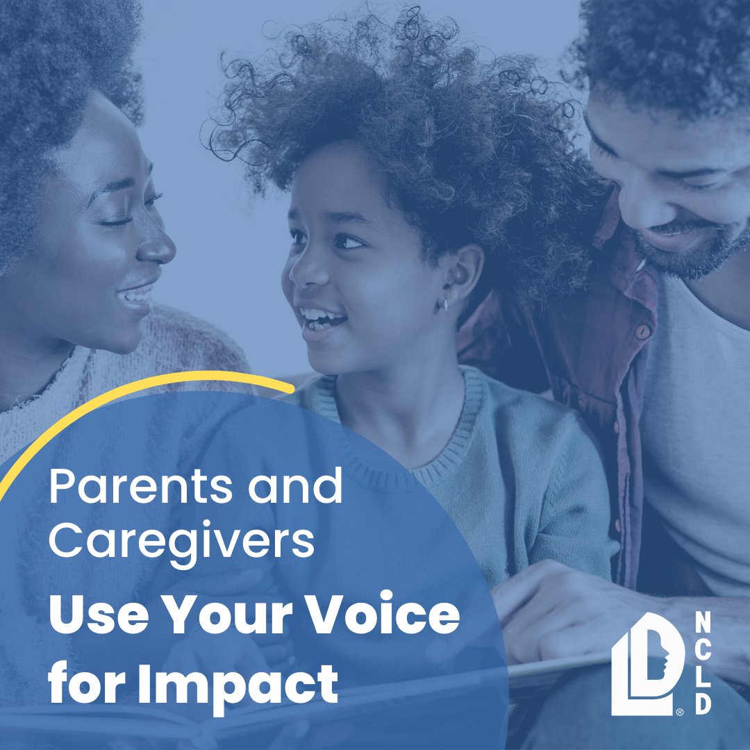 Amplify the voices of families impacted by #learningdisabilities!🔊We're searching for passionate parents & caregivers to advocate for improved policies & support for students with LD & attention issues (K-21). Applications close TODAY (April 10)! #NCLD ncld.co/3U8mVvj
