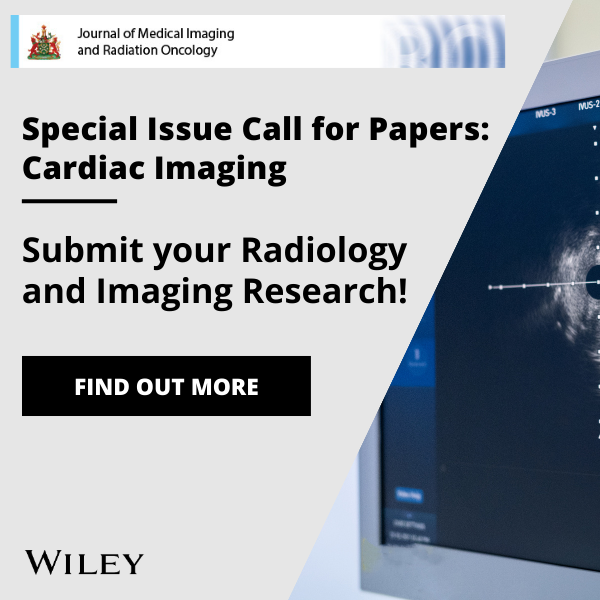 📢Call for Papers: Special Issue on Cardiac Imaging Exciting opportunity to contribute to our special issue on cardiac imaging. We welcome submissions on #CT, #MRI, #AI, & impact on patient care & workforce needs 🔗 ow.ly/P4CR50RbWYR @RANZCRCollege @WileyBiomedical