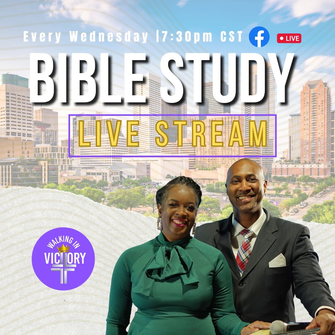 BIBLE STUDY ALERT 🙏🚨: Good Evening Church Family!

Wednesday Night Bible Study is now LIVE ON FACEBOOK! Join us at 7:30 pm CST on Facebook as we dig deeper into God's word and pray for one another for this new season. Don't miss out!

#WNBS #BibleStudy #WIVChurch