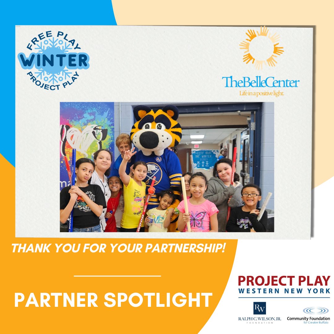 We're proud to partner with @TheBelleCenter, an org committed to creating an inclusive community with innovative, educational, social and community-building services for all. The Belle Center recently hosted our Winter Free Play program, and we look forward to what’s next!
