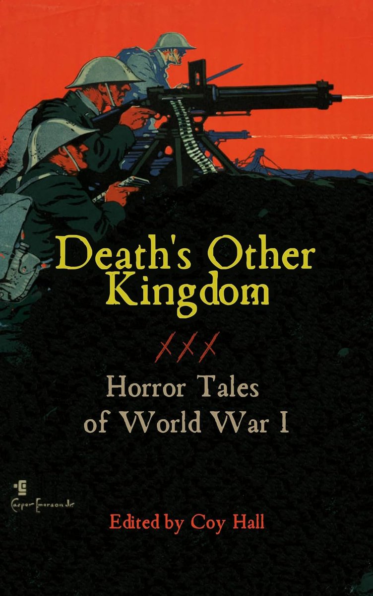 Finished DEATH’S OTHER KINGDOM today. Kudos to @CoyHallBooks, who had the vision to merge a genre and historical event that were made for one another. The call for stories with longer word counts was another coup, allowing for a more immersive horror experience. Great stuff.