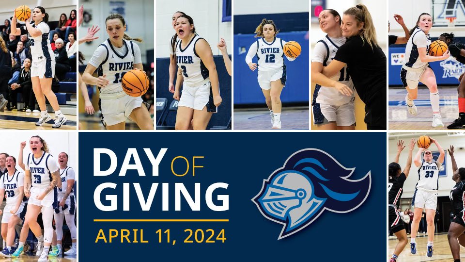 rivierwbb's tweet photo. Day of Giving starts tomorrow! Every dollar goes directly to our student athletes in support of our program and is greatly appreciated. 

https://t.co/R1UgaBFlOS https://t.co/GQ8WDkz5b8