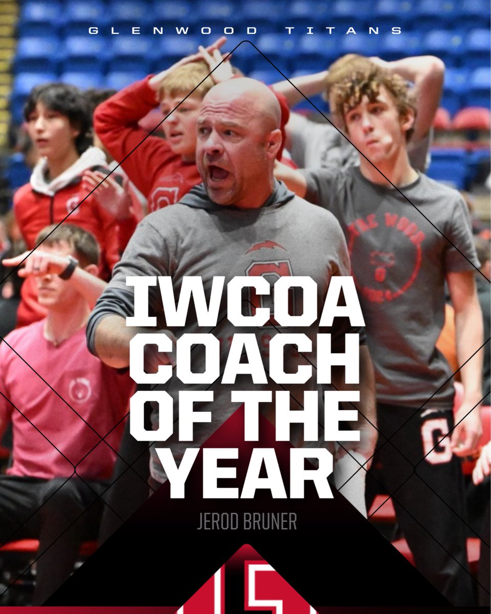 Congratulations Coach Jerod Bruner
<a href="/IWCOA/">IWCOA</a> Wrestling Coach of the Year
<a href="/BCSD5_Athletics/">Glenwood Athletics</a> <a href="/BCSD5_GHS/">Glenwood High School</a> <a href="/Channel1450com/">Channel1450.com</a>
