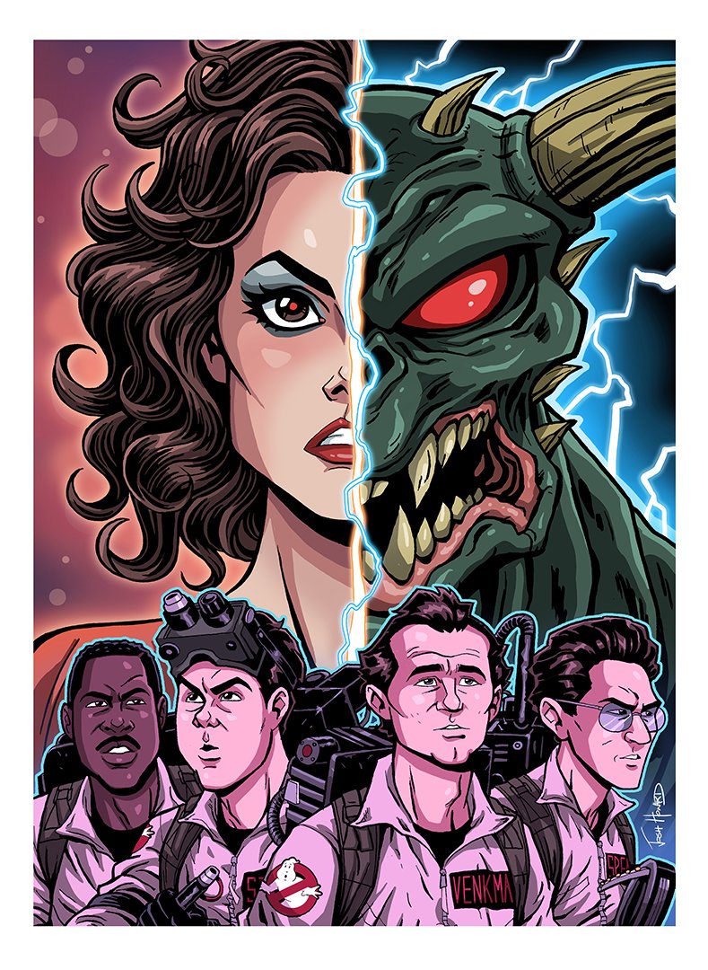 My art from Ghostbusters: Artbook a.co/d/8ozoq4z