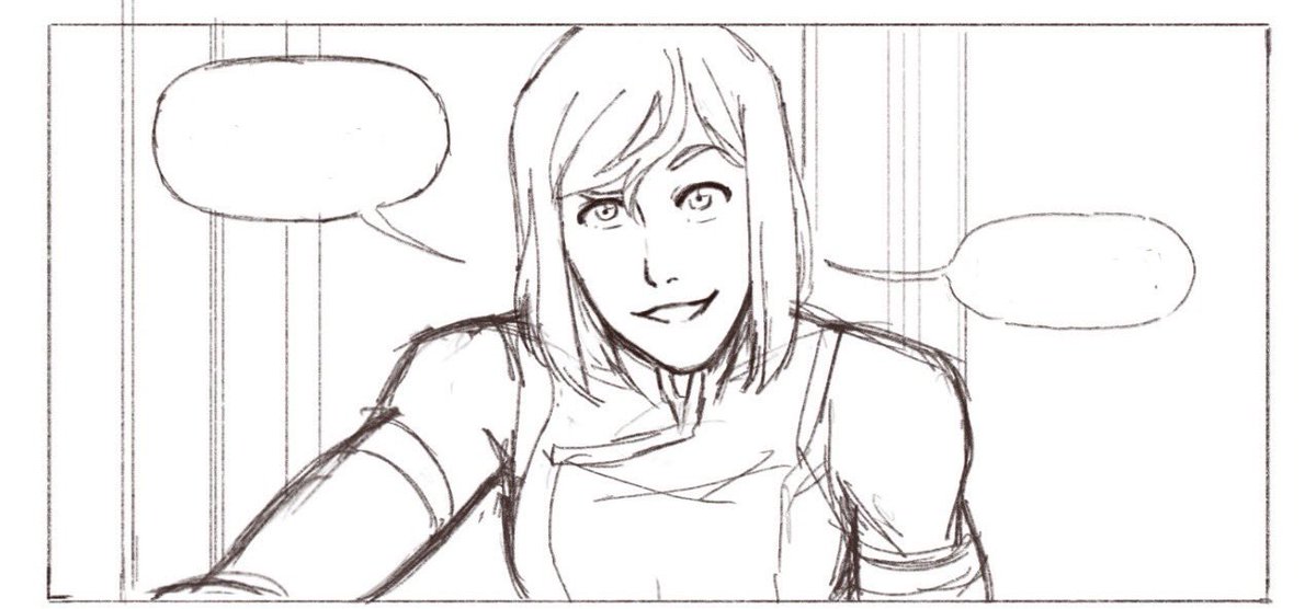 Here's another fav panel! ☺️ still a wip 😅 