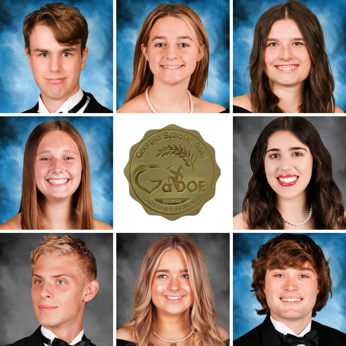Eight Cherokee County School District high school seniors have been selected for the prestigious Georgia Scholar recognition!  Only 177 seniors statewide earned the honor for the Class of 2024.  More: cherokeek12.net/post-detail/~b… #CCSDfam #2024CCSDgrads