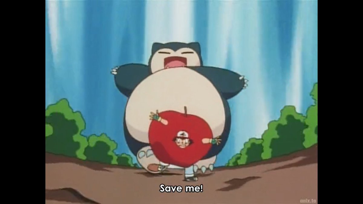 Ash's snorlax is said to be pretty fast so like idk how Ash outruns this  thing, image size:1200x675