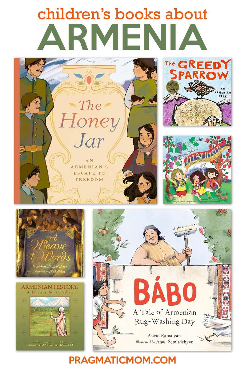 7 Children’s Books on Armenia. April is also #ArmenianHistoryMonth. April 24th is the Commemoration of the Armenian Genocide buff.ly/45UvSuO via @pragmaticmom #ReadYourWorld #KidLit #Armenia