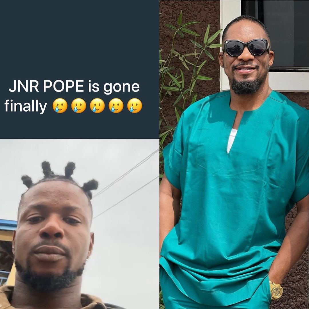 maydayblogs's tweet photo. So sad! Junior Pope finally passes on. Rest In Peace legend! 💔

 Hospital Nollywood Oladips Delete #Maydayentertainment #Maydayblogs https://t.co/VTYJlmmUGk