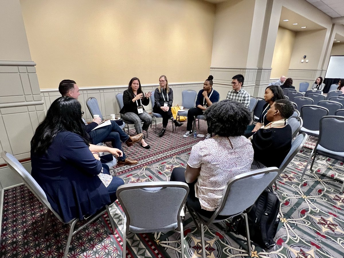 Thanks to all who attended the @DivA_EdLead Early Career Scholars Workshop at #AERA2024 today! We appreciate @WKyleIngle1 for coordinating the panelists @LaurenPBailes @sdhayes216 & Ruth Lopez. Lots of learning!