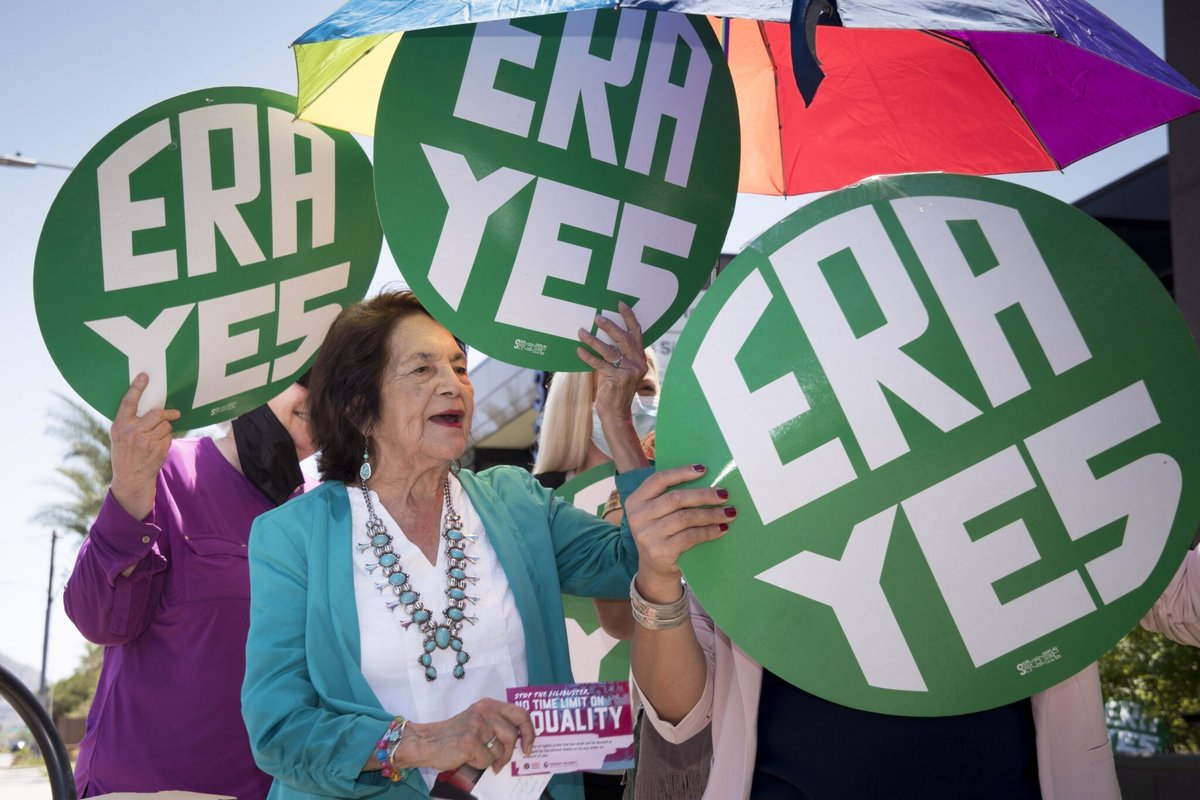 Wishing a happy 94th birthday to the indefatigable @DoloresHuerta—always on the frontlines for equality!