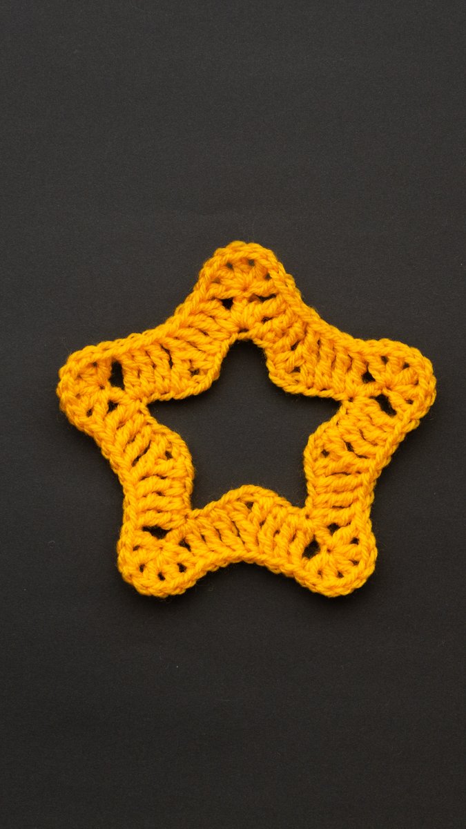 Ｙ字編みと逆Ｙ字編みで星モチーフを作る #shorts #crochet youtube.com/shorts/dLgvD9N…