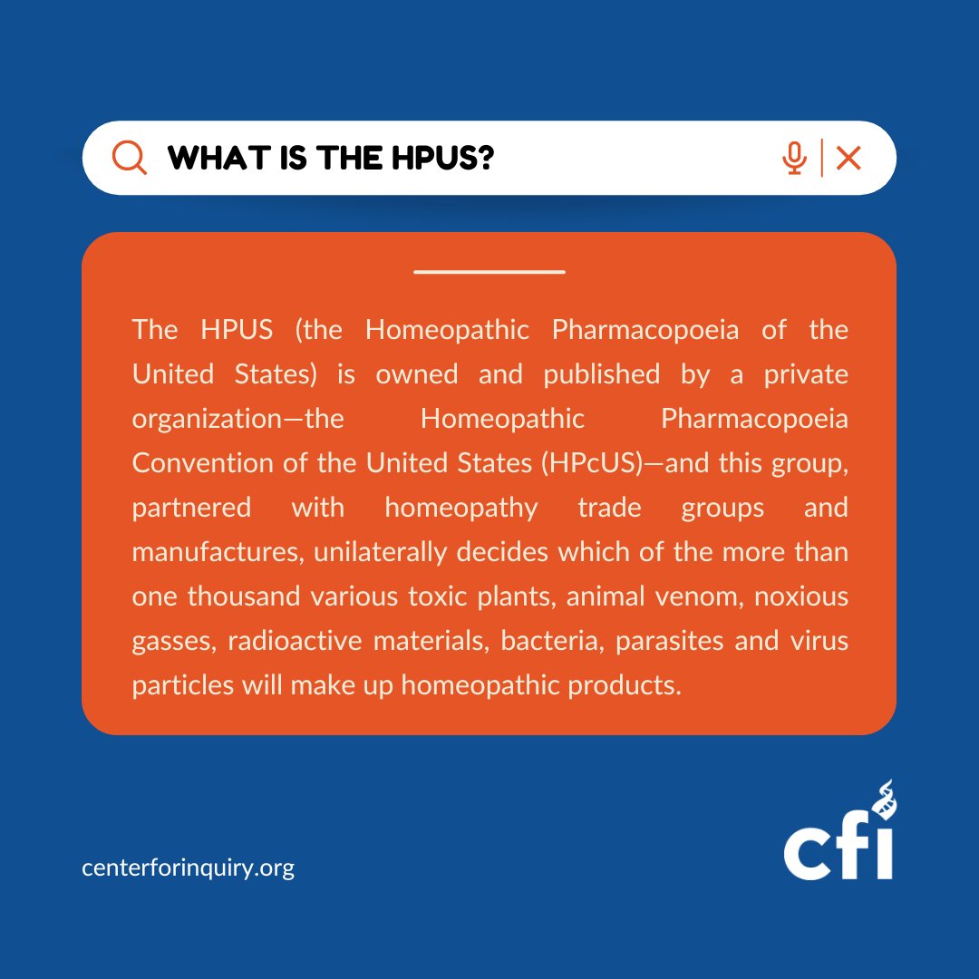 Homeopathic “remedies” are usually harmless, but their associated misbeliefs are not. When people are healthy, it may not matter what they believe. But when serious illness strikes, false beliefs can lead to disaster. There is no scientific basis for homeopathy. The @US_FDA…