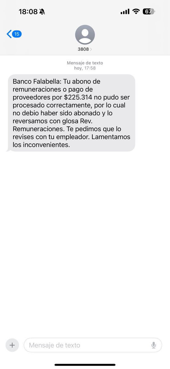CamilaRondaGon1's tweet photo. @Banco_Falabella y ayer a las 20:00hrs tenía el depósito ok y ahora me doy cuenta que me descontaron. Estamos varias en las mismas. 
@SERNAC https://t.co/OPjBIHJcMO