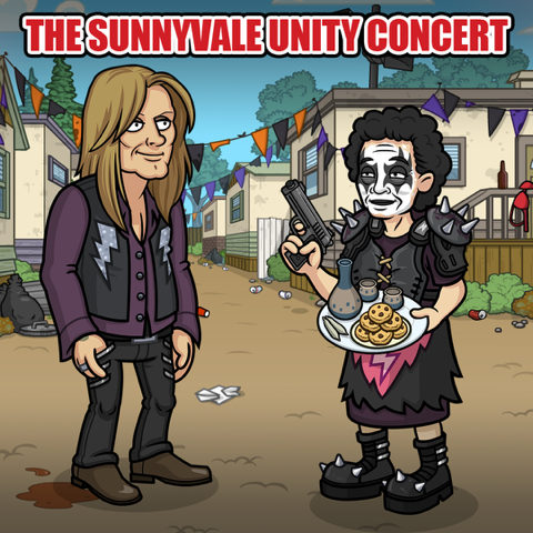 #GreasyMoney News: Grab your leather jacket and VIP pass for the Sunnyvale Unity Concert, this Thurs 2pm PT! Download the game for your clickerty-clacker at tpbgame.com