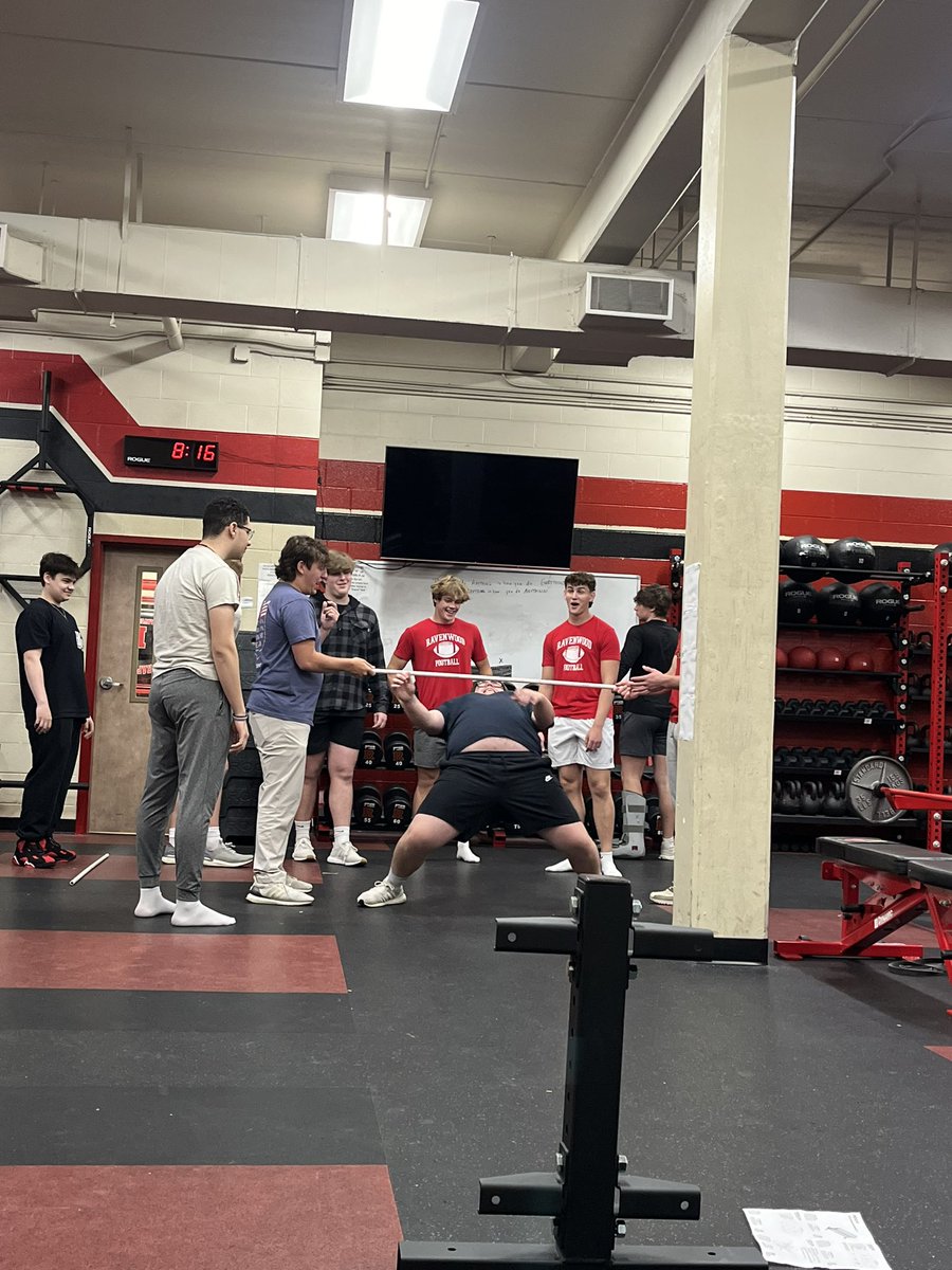 Recovery day in weights class … post mobility work, instructions were, no phones. These guys got created and brought back an old classic. Good to see teenagers being creative and communicating with one another #bringbackthe80s #stayoffthephones