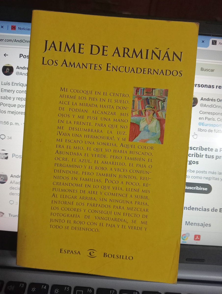 #JaimeDeArmiñán Se ha ido un grande, no solo en cine, también en literatura. Retomo hoy mismo una de mis primeras lecturas universitarias. Gran novela alrededor de los libros, como no podía ser de otra manera. Pude conocerlo en unas conferencias en @unisevilla