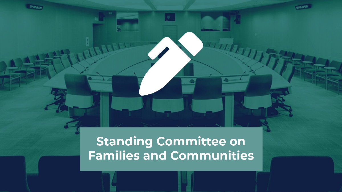 The Standing Committee on Families and Communities meets today at 9 a.m.
This #ableg legislative policy committee is currently reviewing the Public Sector Compensation Transparency Act.
Tune in to watch the #ablegcommittee meeting at assembly.ab.ca/assembly-busin….