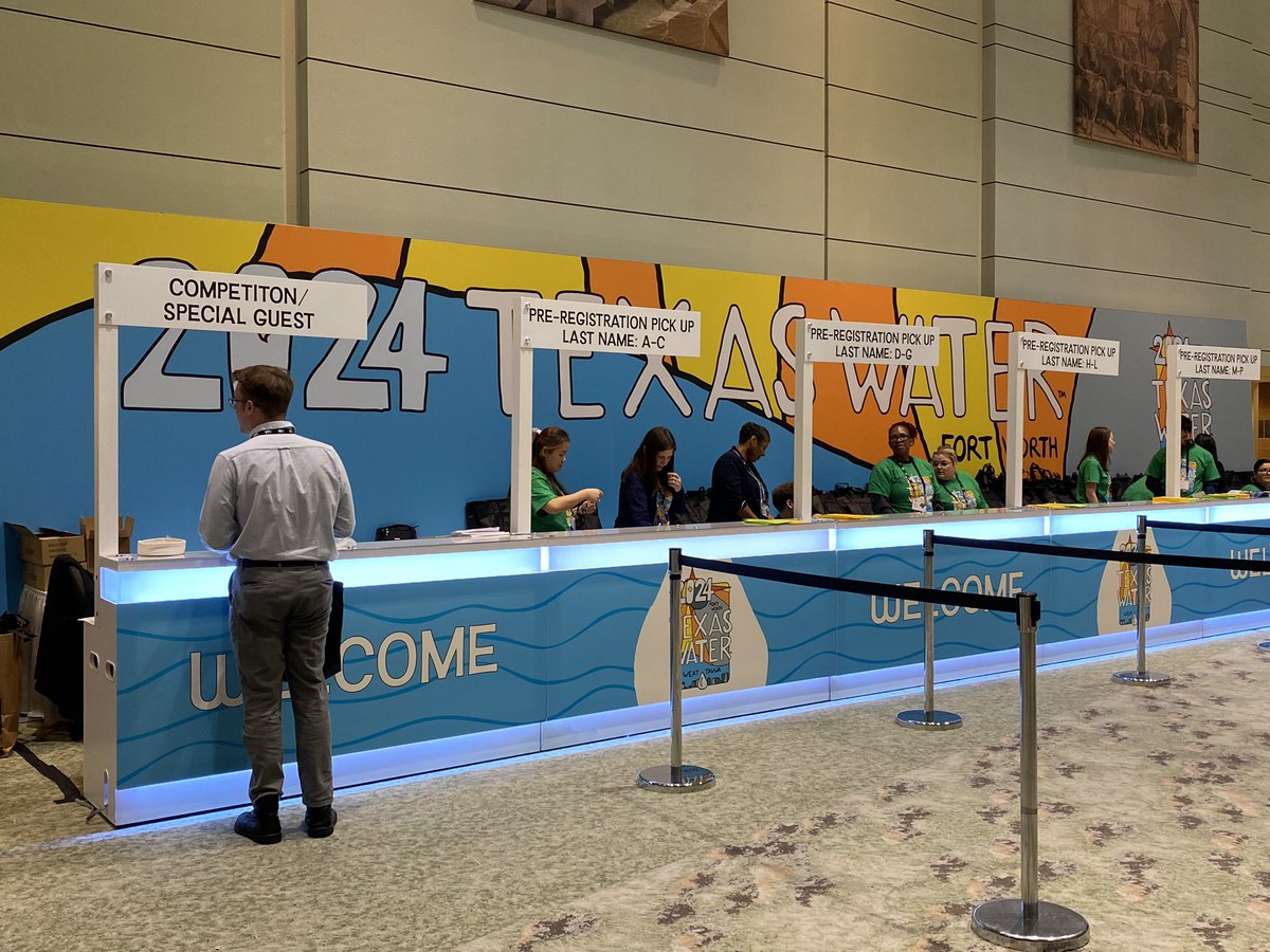 Welcome, regional Water professionals to the Texas Water Conference, largest in the U.S. with 6,000 attendees!  #waterdelivery #waterconservation #texaswater2024 #pipelines #watermeters #biosolids