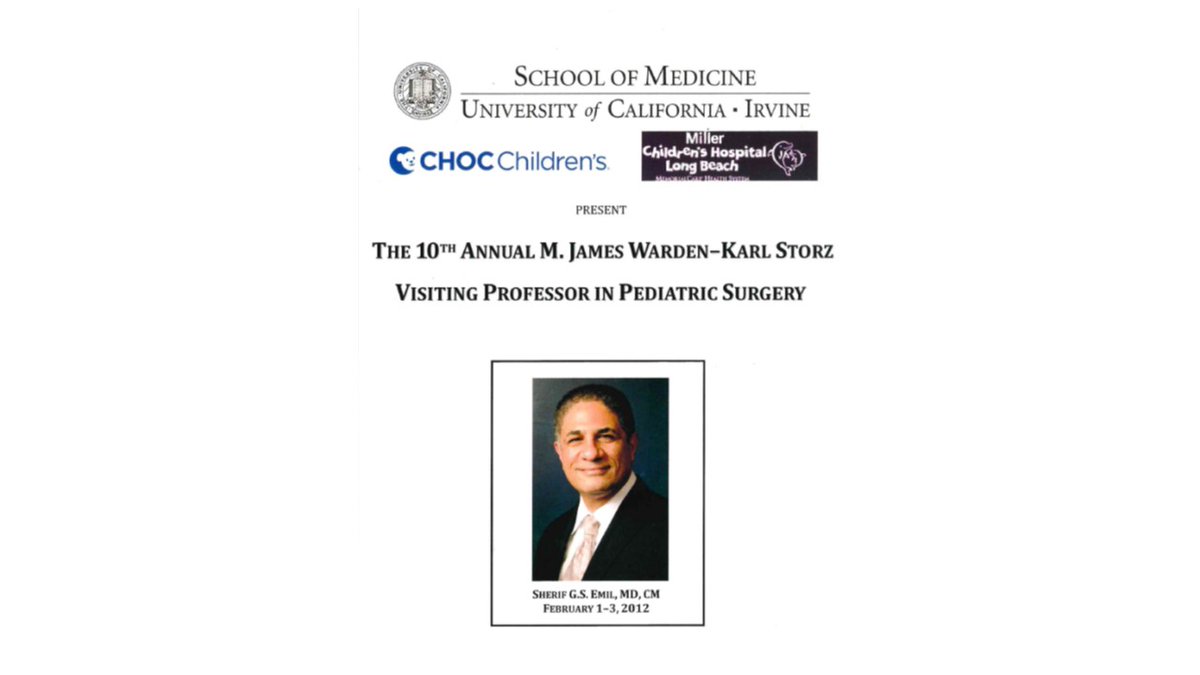 Our @PAPSPedSurgery tribute to M. James Warden in the most recent @jpedsurg. One of the giants on whose shoulders we stand and an inspiration for me and many. Blessed to have followed in his steps at @UCIrvineSurgery. pubmed.ncbi.nlm.nih.gov/38160187/