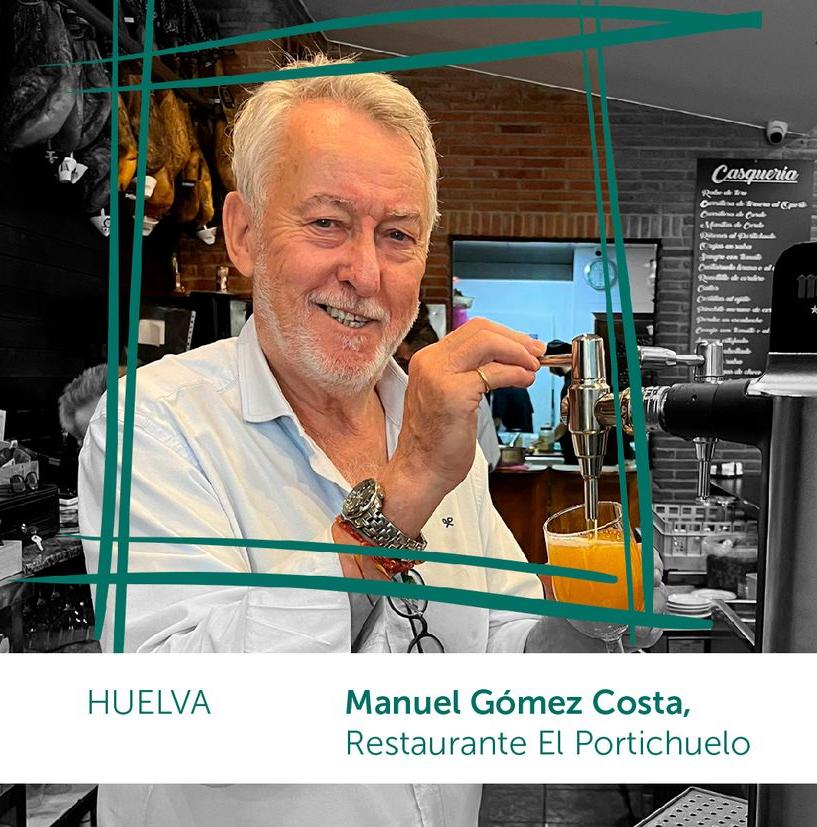 Manuel Gómez,  propietario del Restaurante Portichuelo, ha sido galardonado en la I Gala de Hostelería de Andalucía, celebrada en Jaén, con el PREMIO PROVINCIAL A LA TRAYECTORIA EMPRESARIAL.  Un honor, un orgullo y una responsabilidad recibir esta distinción. ¡¡ Muchas gracias !!