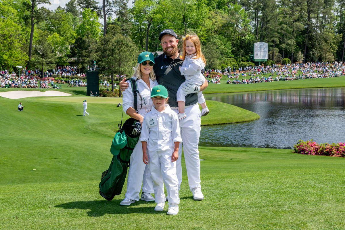 Family day out @TheMasters 💚