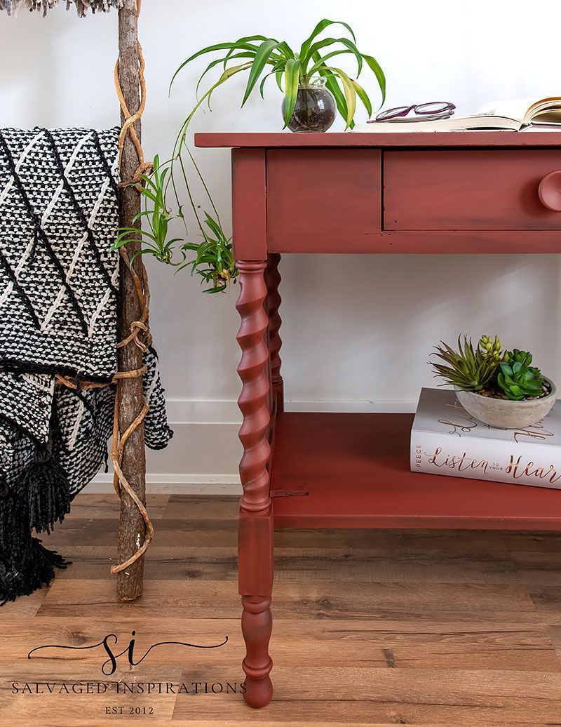 SalvagedIns's tweet image. It has been quite some time since I last painted a piece with a distressed or vintage-inspired finish. From a pretty rough shape, this table now looks rustic and has a TON of character. salvagedinspirations.com/trash-to-treas… 

#librarytable #furniture #paintedfurniture #furnituremakeover