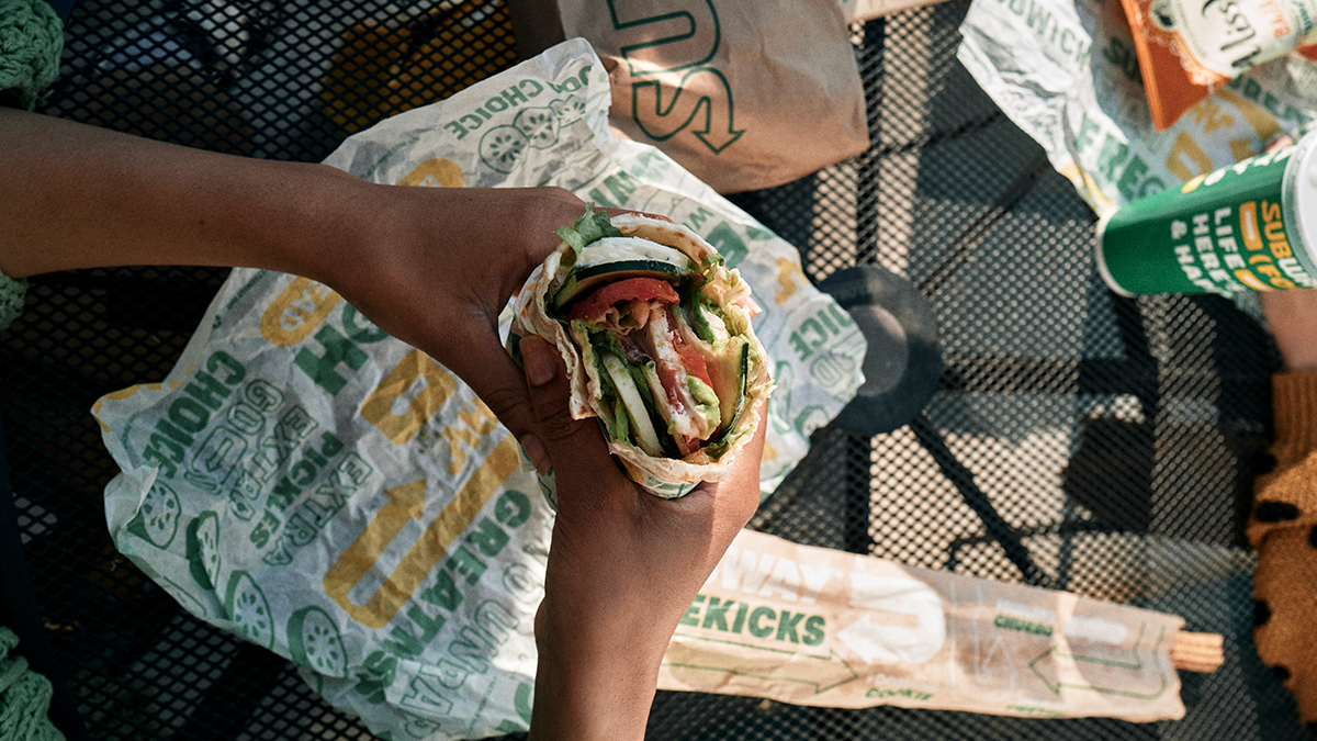 trying our best not to gatekeep the new Subway Wraps 🚨