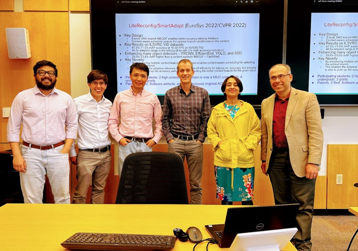 Kernels of 'what-we-do' revving up an otherwise gray-sky day! From crypto math to distribution shifts to something-for-bird-watchers to diffusion models, thanks to @bagchi_saurabh @CrispPurdue, we were able to wax eloquent with @Google's Jeff Dean @LifeAtPurdue @PurdueEngineers