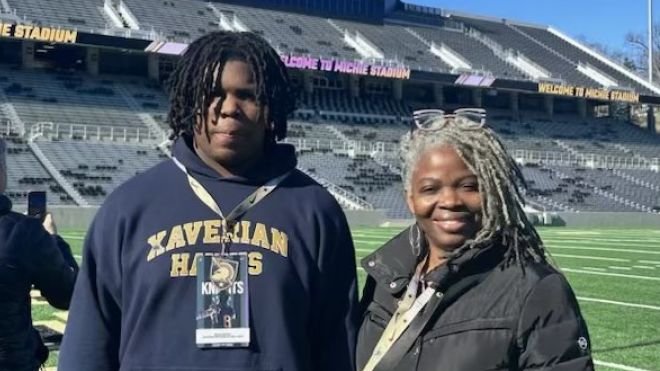 Rivals 3-Star DL prospect Micah Amedee set to re-visit Army West Point “Don’t Be On The Outside Looking In … Come Inside GBK For The Latest Dose Of #ArmyFootball Recruiting News, Highlights & Updates” Click Here ➡️ bit.ly/43QZNVv