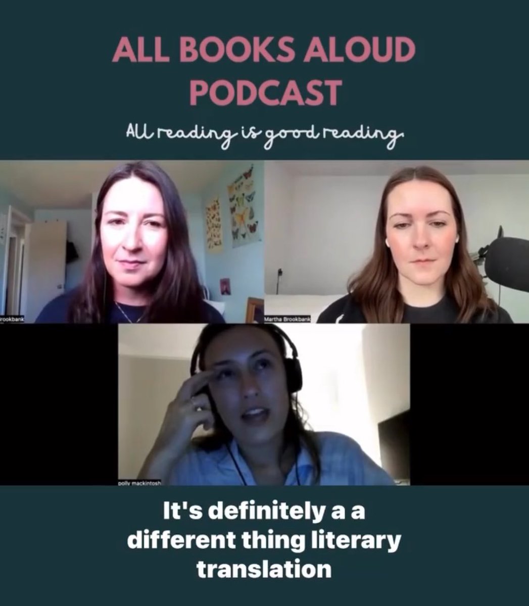 elizabethbrookb's tweet image. We have a really cool episode of the All Books Aloud podcast out today: an interview with @pollymack95 about her work translating the novel, Clara Reads Proust by Stephane Carlier (forthcoming in the US on May 21st, by @gallicbooks) Listen wherever you get your podcasts!