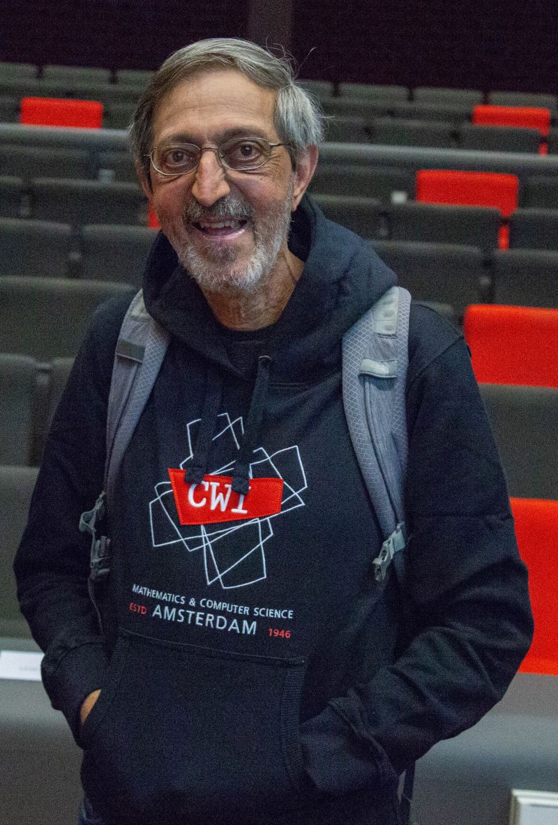 Today, Avi Wigderson won the Turing Award for his important contributions to the theory of computation. Many congratulations!

I remember his mind-blowing lecture about zero-knowledge interactive proofs for Peter van Emde Boas' group @ the UvA around 1989.
quantamagazine.org