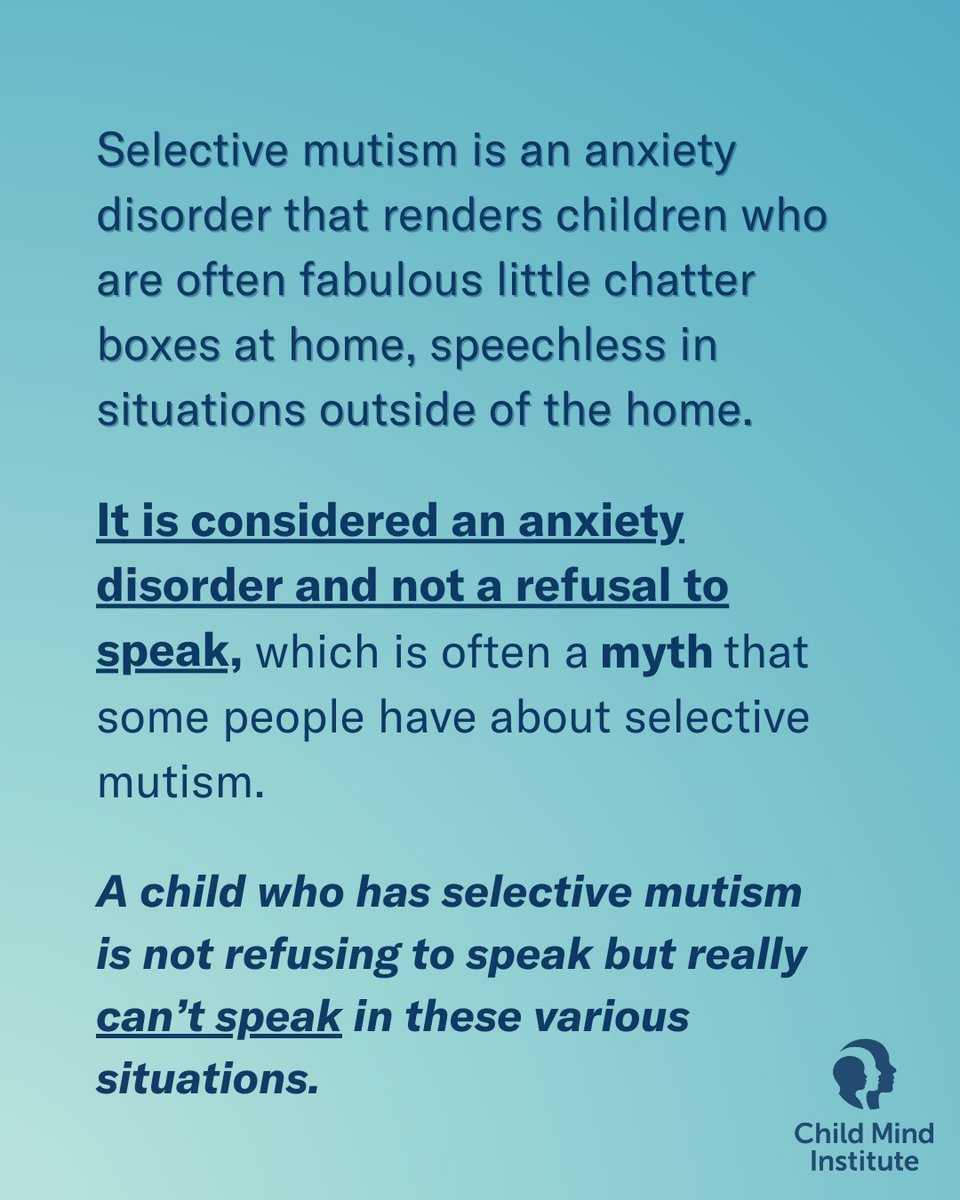 Helping kids with selective mutism find their voice: It is extremely debilitating for a child with selective mutism to have to go to school every day and interact with peers. When they’re unable to speak, they not only are missing opportunities to connect with others, but…