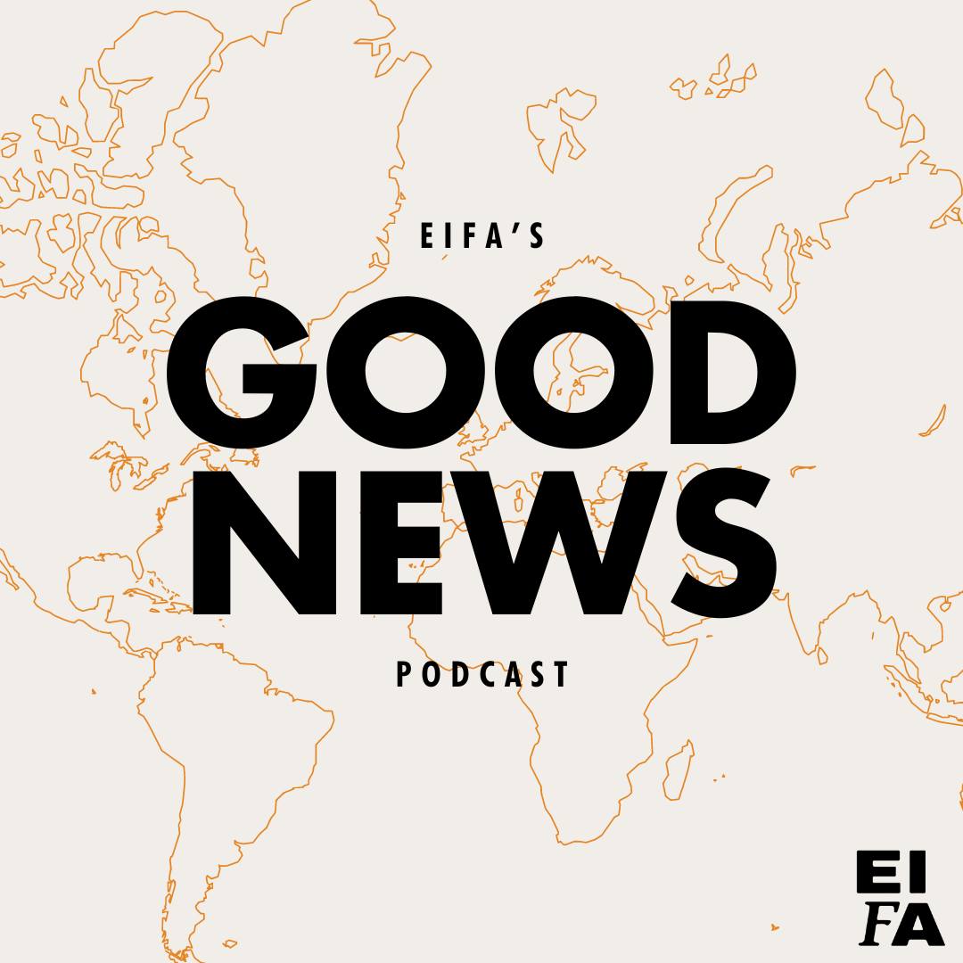 Discover the Power of Positivity! EIFA’s Weekly Good News Podcast. Tune in to discover heartwarming stories, inspiring acts of kindness, and meaningful dialogues that unite us in hope and harmony. Let's amplify the good together! tinyurl.com/t9rnrzr8