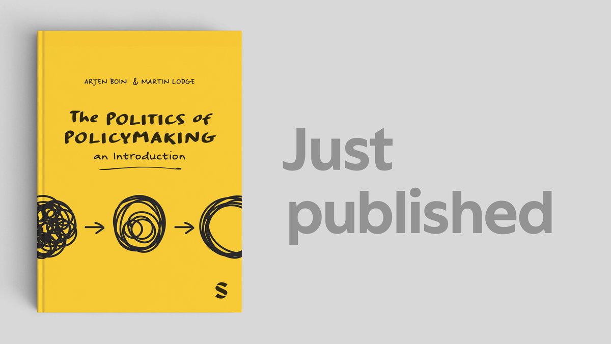 ‘The Politics of Policymaking’ features • Reflective questions • A global perspective and examples • Timely and cutting-edge issues—platform economies, climate change, and more. • Assignments to help readers consolidate their skills Order your copy: ow.ly/w3Nc50RanjN