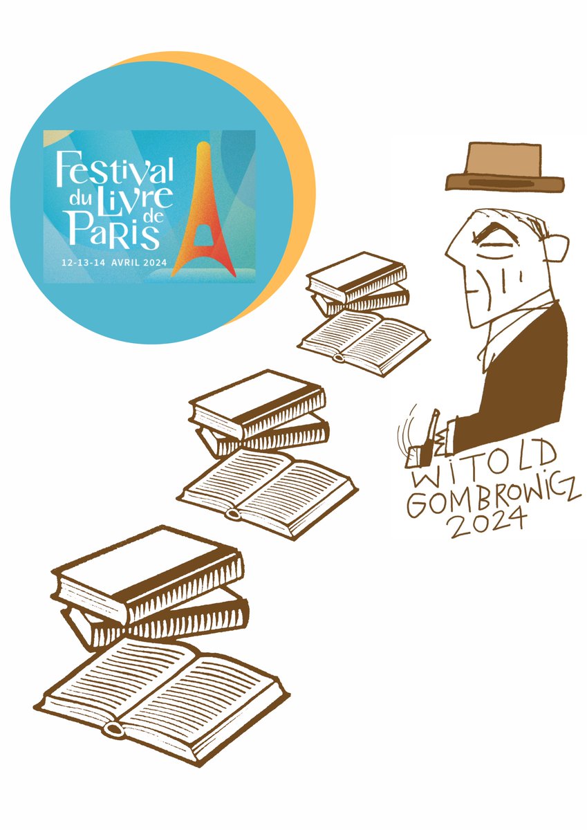 Le 11 avril 2024 à 19h, nous vous invitons à la Bibliothèque Polonaise au 6 quai d'Orléans à Paris, dans le cadre de l'Année Gombrowicz 2024, à "L’Antichambre du Salon du Livre". Ulysse Manhes, secondé cette fois-ci par Mariola Odzimkowska et Katarzyna Anna Kula #GOMBROWICZ2024