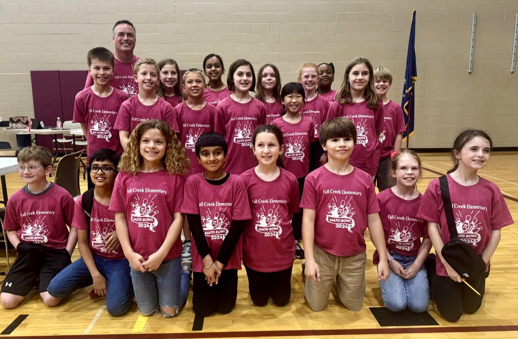 Congrats to our 4th grade Math Bowl team that competed last night! 🔢 They have dedicated a lot of time for practices and performed their best! ❤️ Thanks to Coach Marquardt! 😀 ➡️ Tied 4th in our district comp. ➡️ Earned 10th in the State out of about 70 #YES #FCEfish @FCEhse
