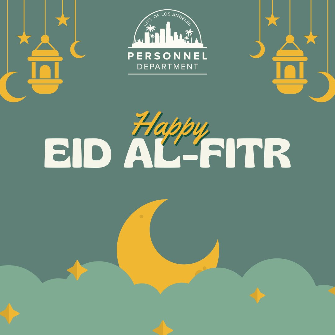 The Personnel Department wishes all those who observed Ramadan a beautiful Eid. May this festive occasion bring peace, prosperity, and joy to you and your loved ones. 🌙