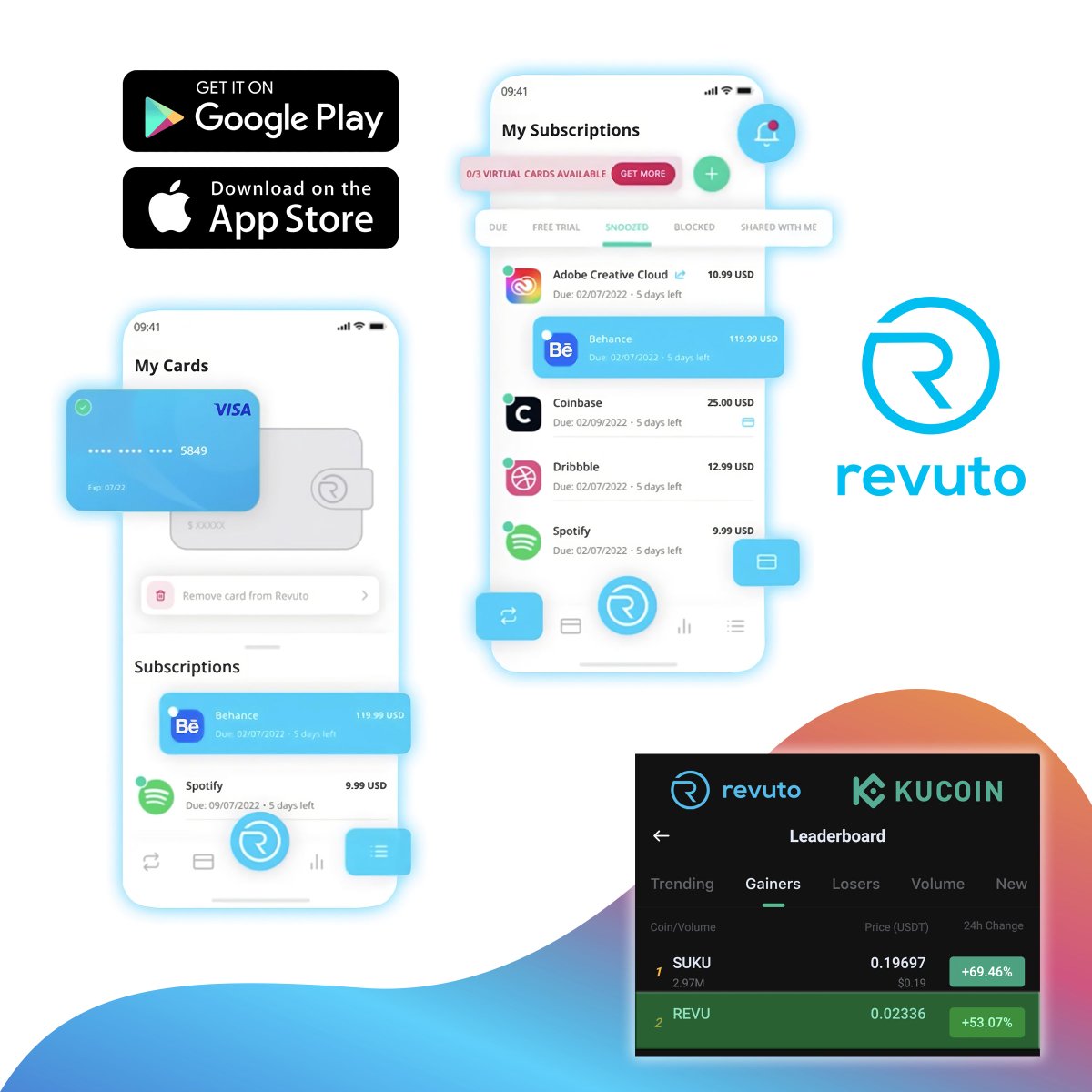🔥 Dear Revutonians, the idea is taking back control, saving your time, energy, and money by completely redefining the subscription management experience We are very excited about the launch of Revuto #app v4; #Revuto team is formed by simple people with a simple cause, aiming…