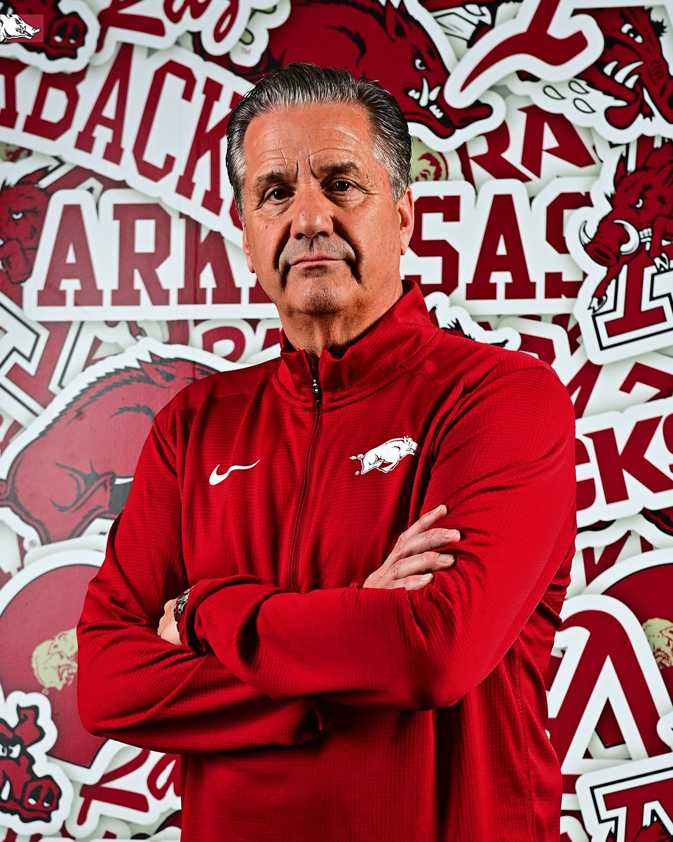 The Head Coach of the Arkansas Razorbacks 🐗