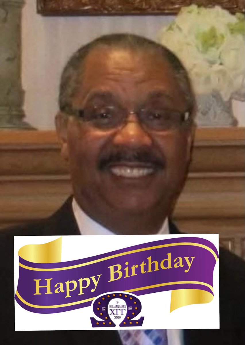 Happy Birthday to Brother James Williams on the 10th of April. Hope you had a great day. #chigammagamma #hbcuculture #fraternity #xgg #eliteoftheelite #quepsiphi #fietts #divine9 #uplift #foundersday #omegapsiphifraternityinc #manhood #greekparaphernalia #perserverance